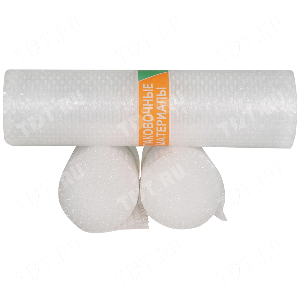 Воздушно пузырьковая пленка, 5*0.4 м «Компакт», 55 г/м², двухслойная