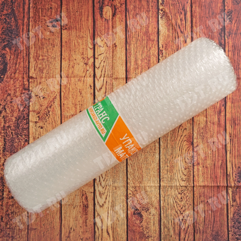 Воздушно пузырьковая пленка, 5*0.4 м «Компакт», 55 г/м², двухслойная