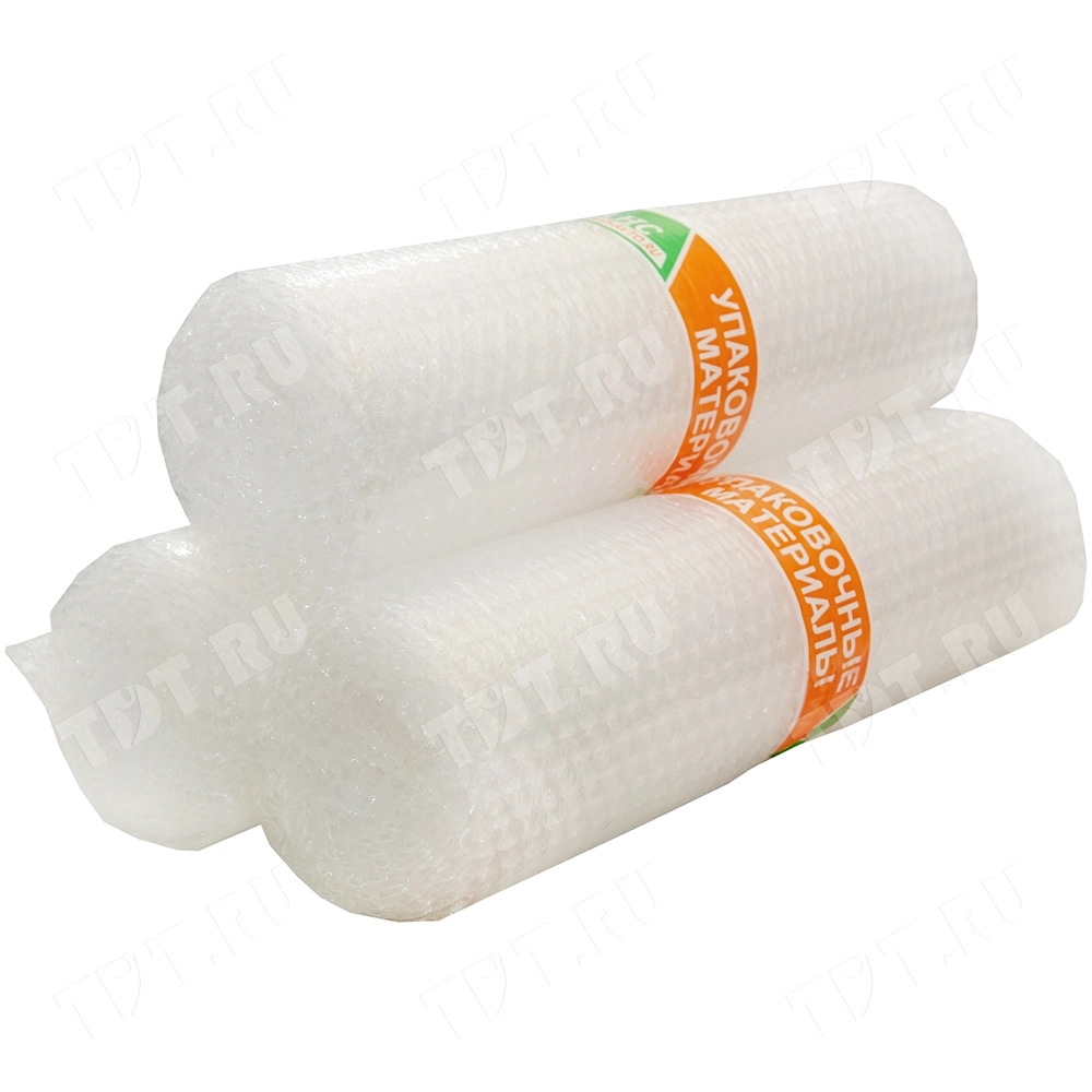 Воздушно пузырьковая пленка, 5*0.4 м «Компакт», 55 г/м², двухслойная