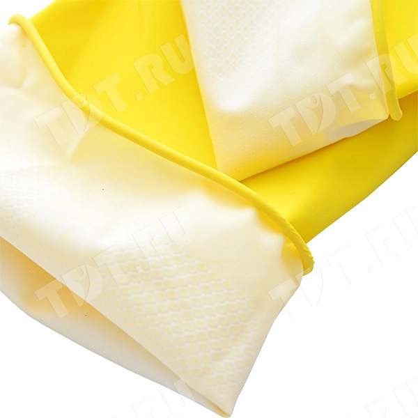 Перчатки хозяйственные латексные Люкс (размер M)