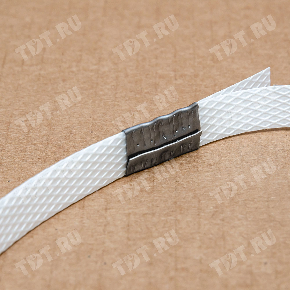 Скобы оцинкованные для ПП ленты, 13 мм, 1000 шт./уп.