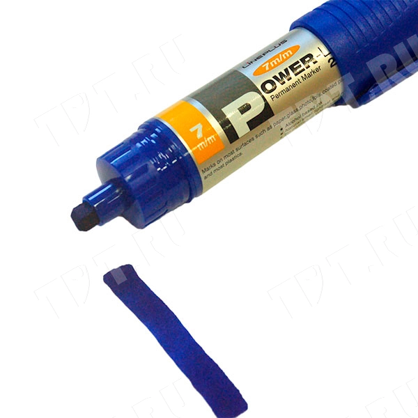 Маркер синий, 7 мм