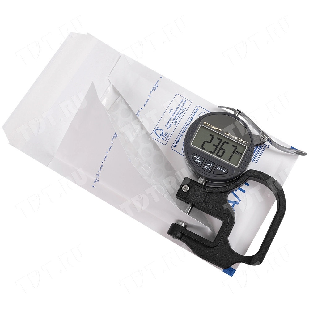 Белый крафт пакет с прослойкой, 12*17 см, А-11 (А/000)