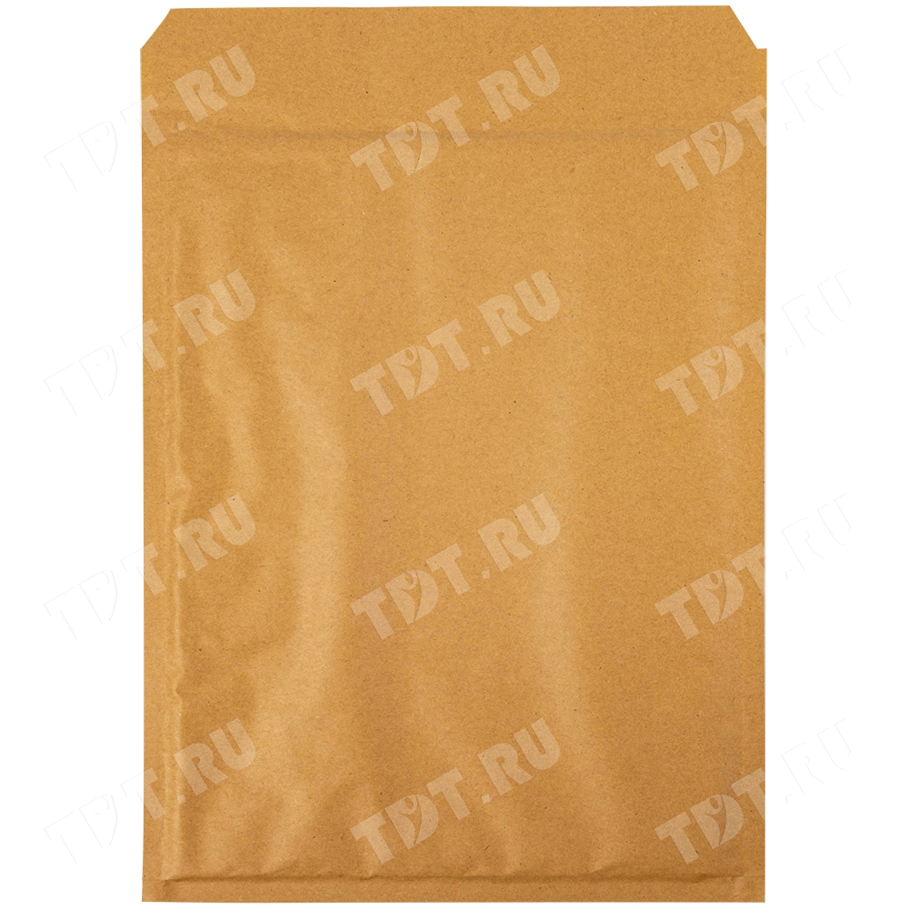 Бурый крафт пакет с прослойкой, 29*37 см, H-18-G (H/5)