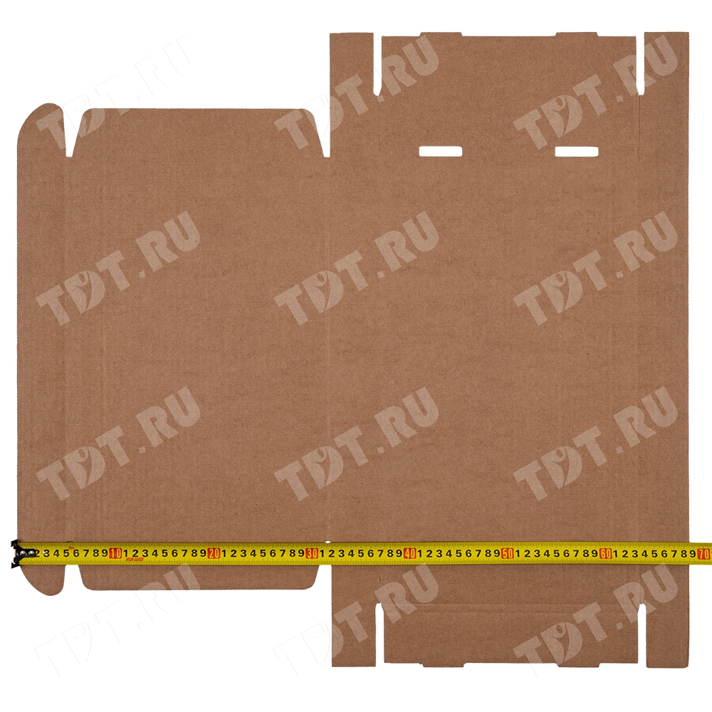 Короб №49, бурый, 390*260*50 мм