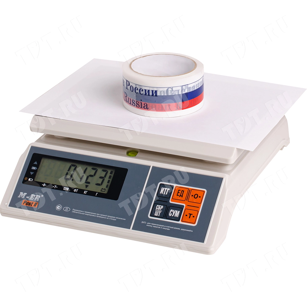 Клейкая лента с печатью «Сделано в России», 48мм*51м*45мкм