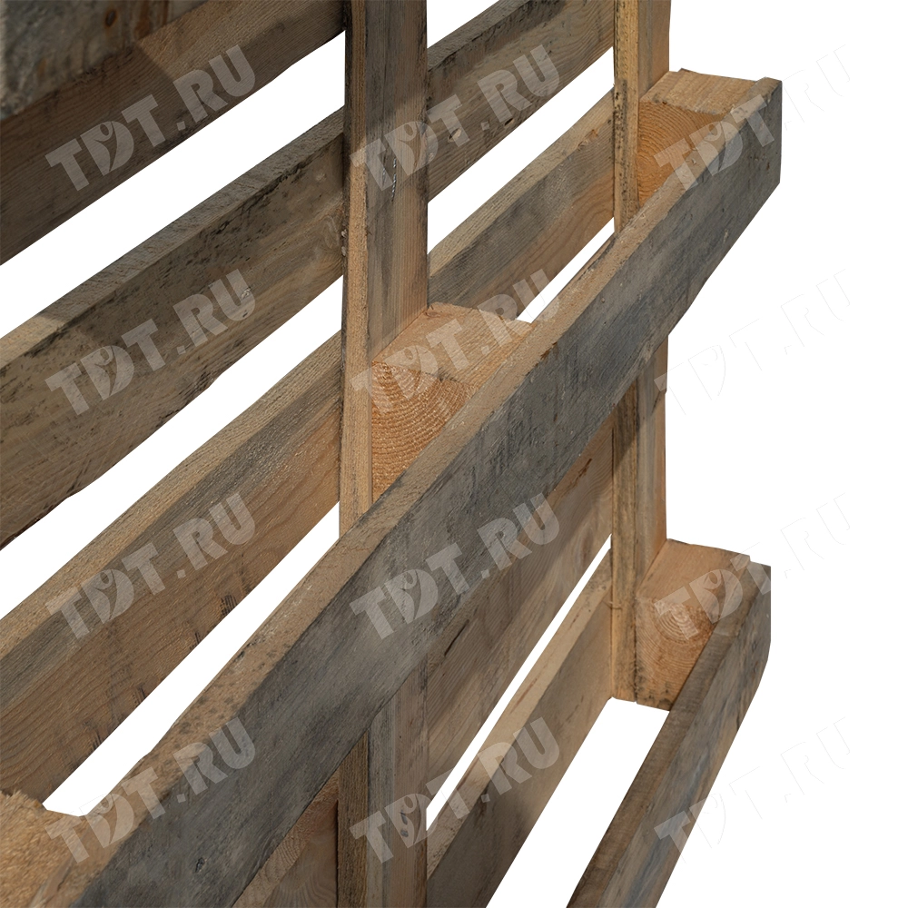 Деревянный поддон (паллет) б/у, 1.2*1 м