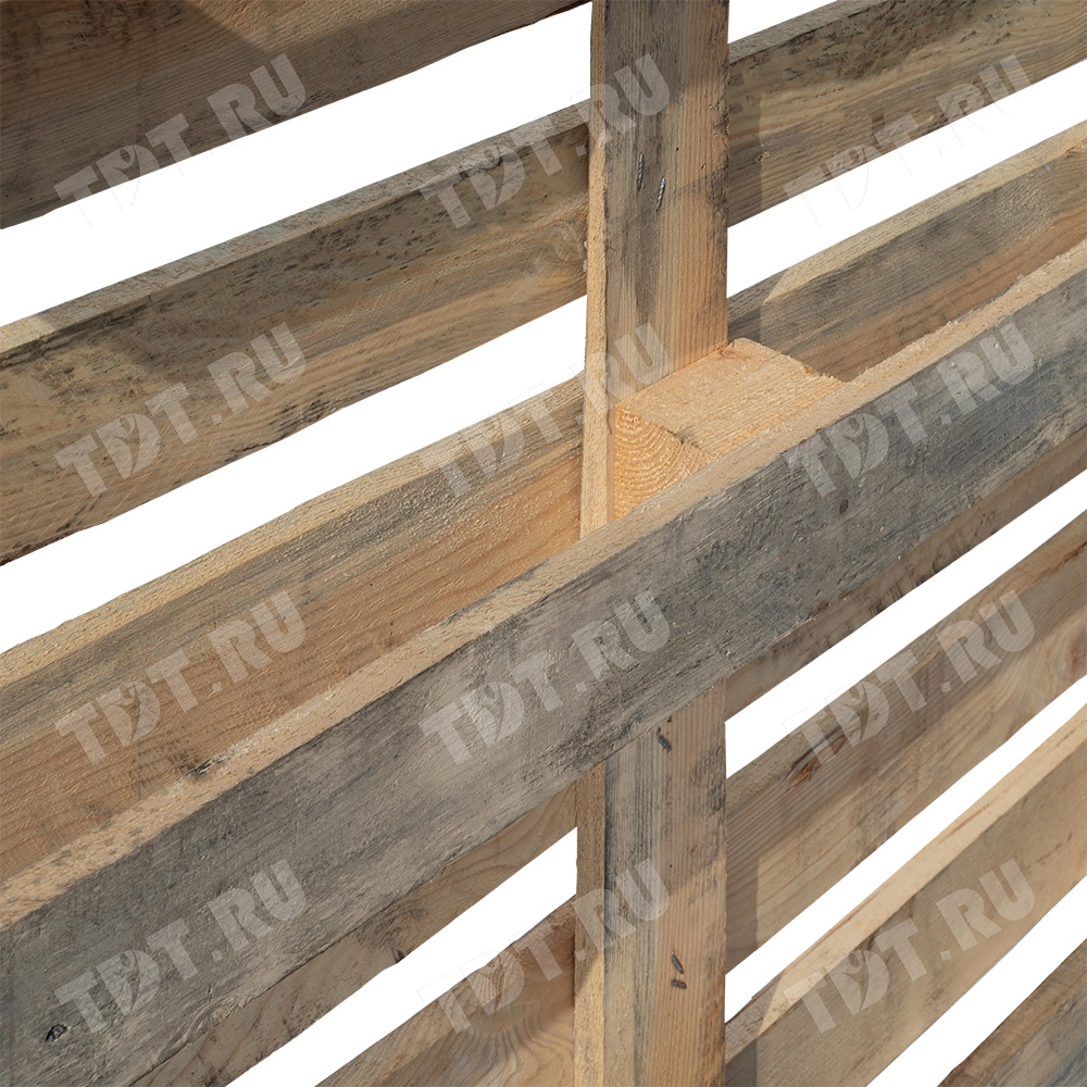 Деревянный поддон (паллет) б/у, 1.2*1 м