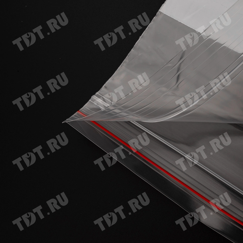 Пакеты Zip Lock с полосой для надписи, 70*100 мм, 60 мкм, 100 шт.