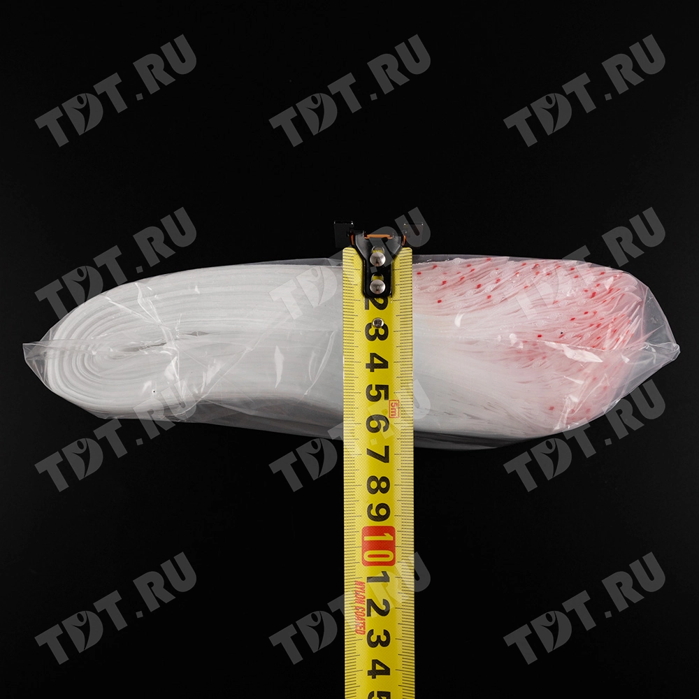 Пакет Zip Lock с полосой для надписи, прозрачный, 200*300 мм, 80 мкм, 100 шт.