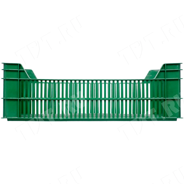 Пластиковый ящик, зелёный, 600*400*200 мм