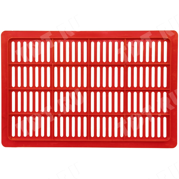 Пластиковый ящик, красный, 600*400*250 мм