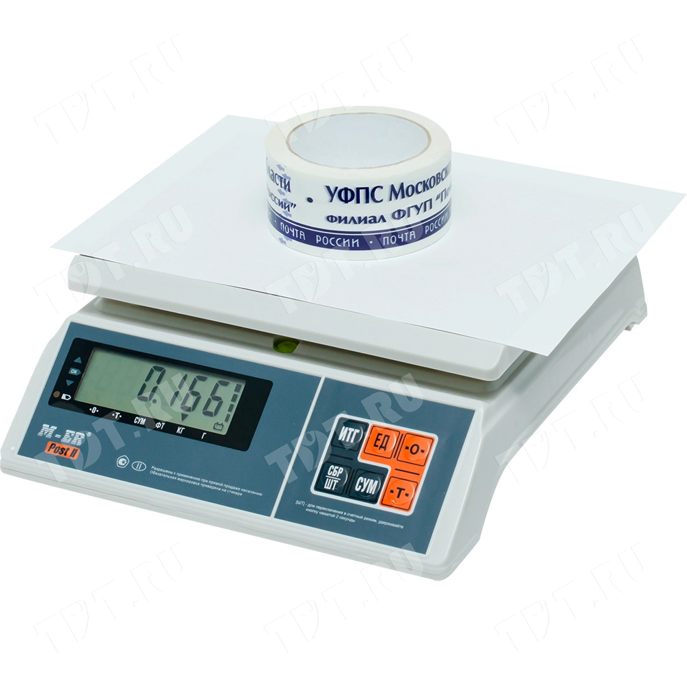 Клейкая лента с печатью «Почта России» (Московская обл.), 48мм*51м*40мкм