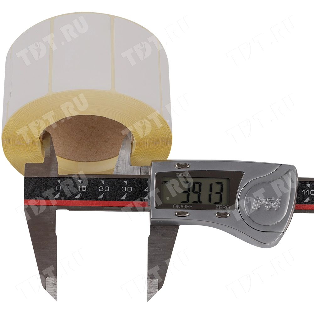 Термоэтикетки самоклеящиеся TOP 43*25 мм, втулка 40 мм, 1000 шт./рол.