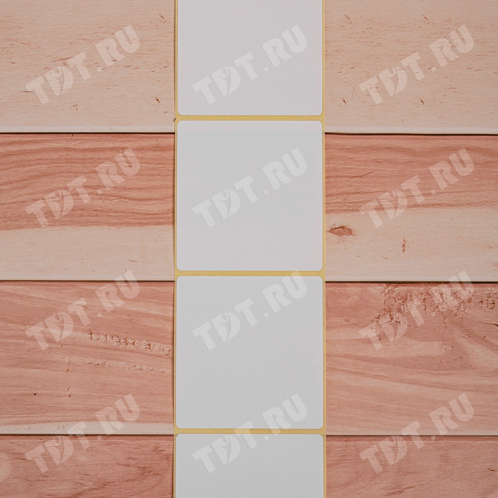 Термоэтикетки самоклеящиеся ЭКО 58*60 мм, втулка 40 мм, 500 шт./рол.