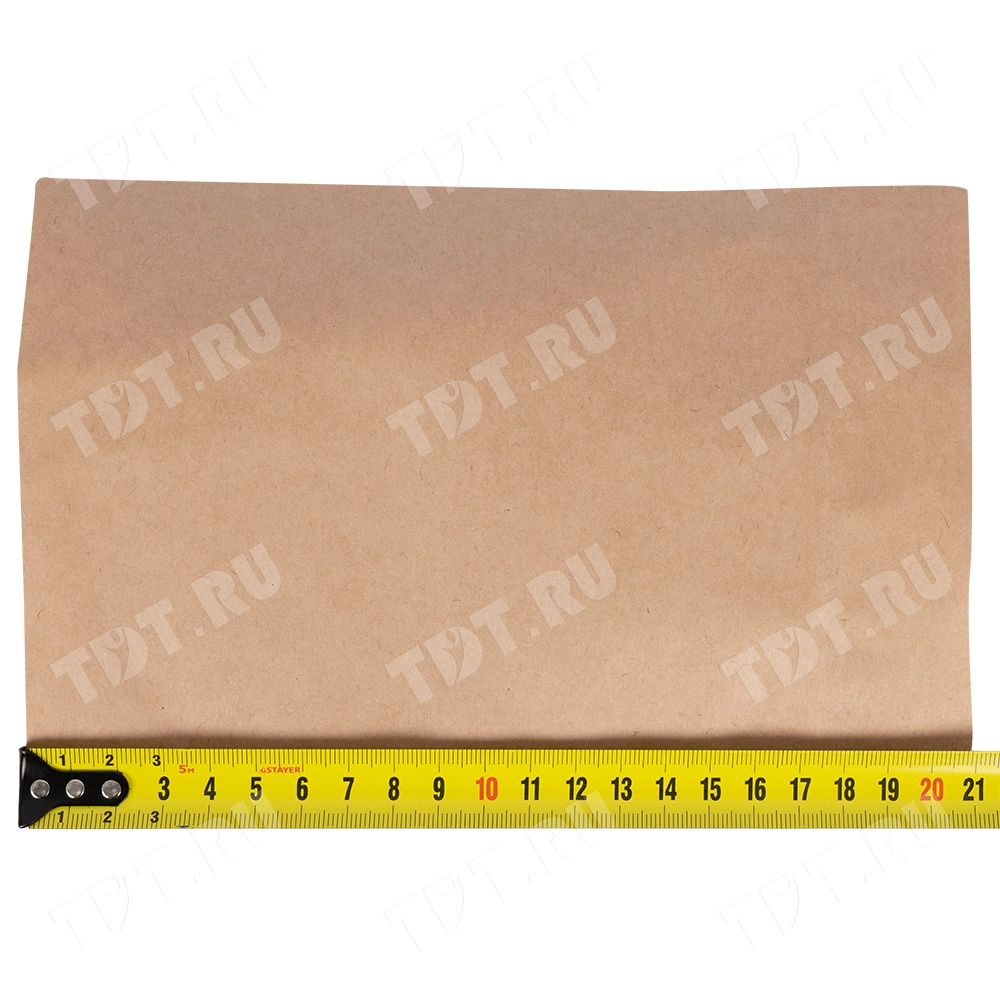 Крафт дой-пак с zip lock и окошком, 15*17+4 см, 100 шт.