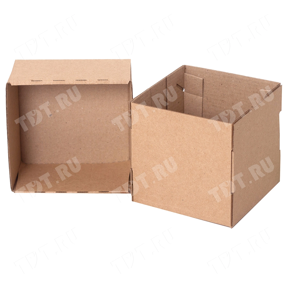 Коробка крышка-дно «Кубик», 140*140*140 мм