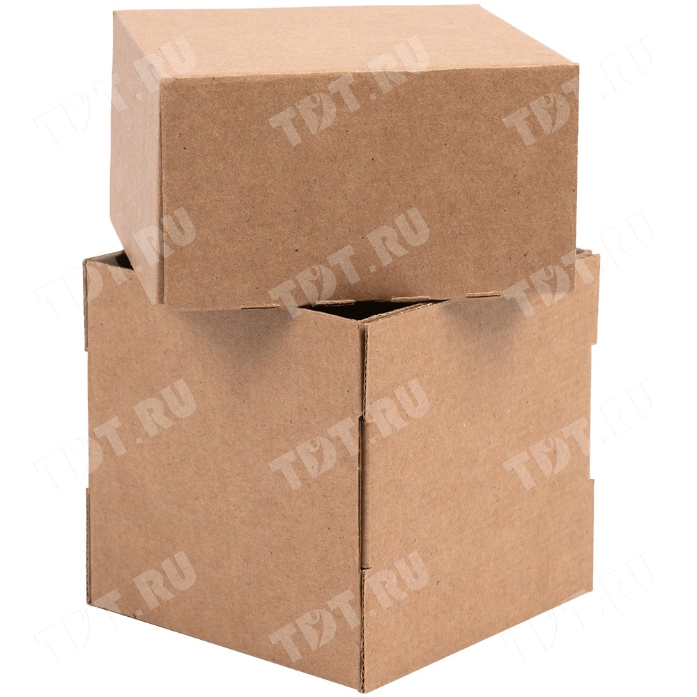 Коробка крышка-дно «Кубик», 140*140*140 мм