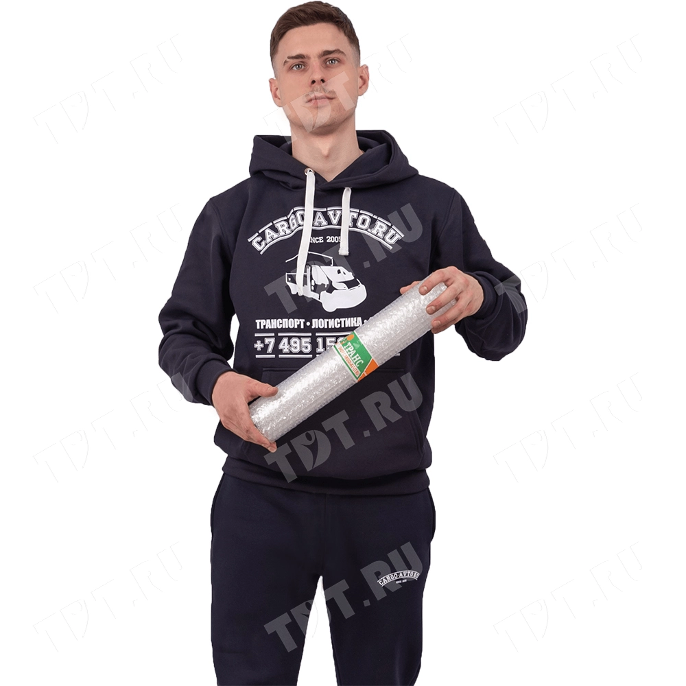 Воздушно пузырьковая пленка, 2*0.4 м «МалышОК», 55 г/м², двухслойная