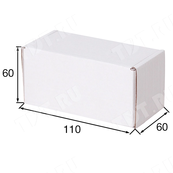 Короб КС-414 МГФ, белый, 110*60*60 мм