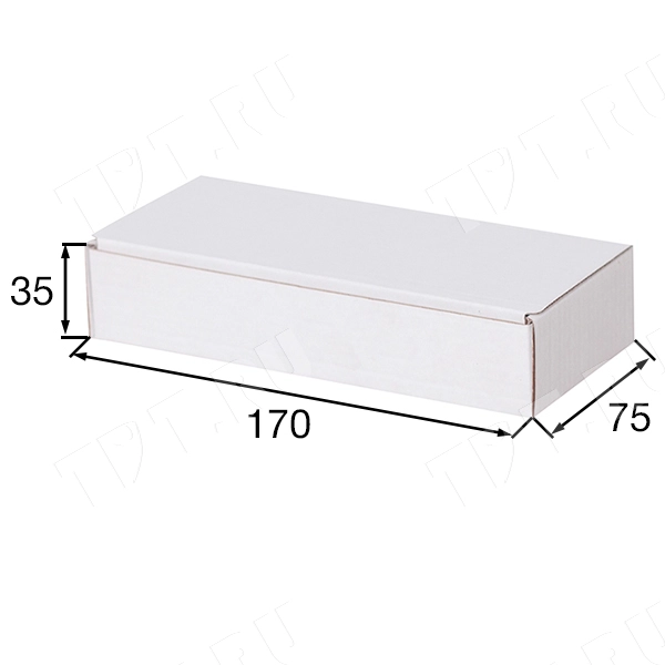 Короб КС-415 МГФ, белый, 170*75*35 мм