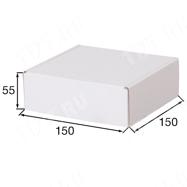 Короб КС-421 МГФ, белый, 150*150*55 мм