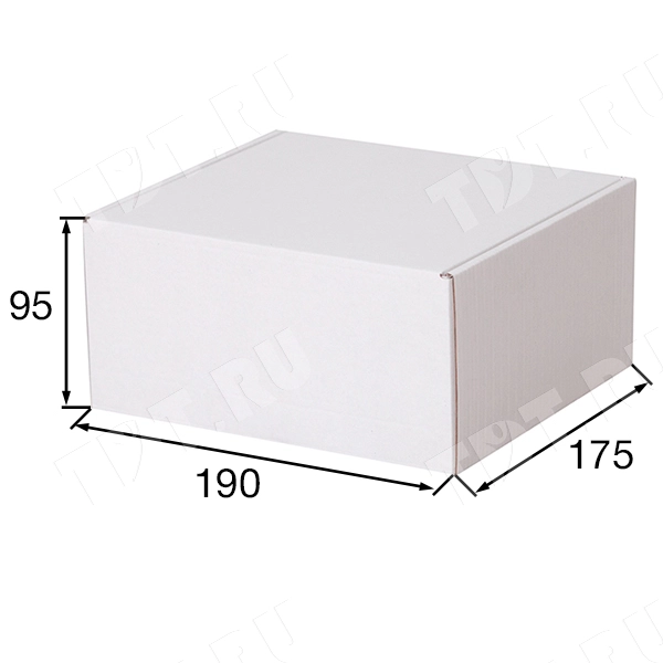 Короб КС-427 МГФ, белый, 190*175*95 мм