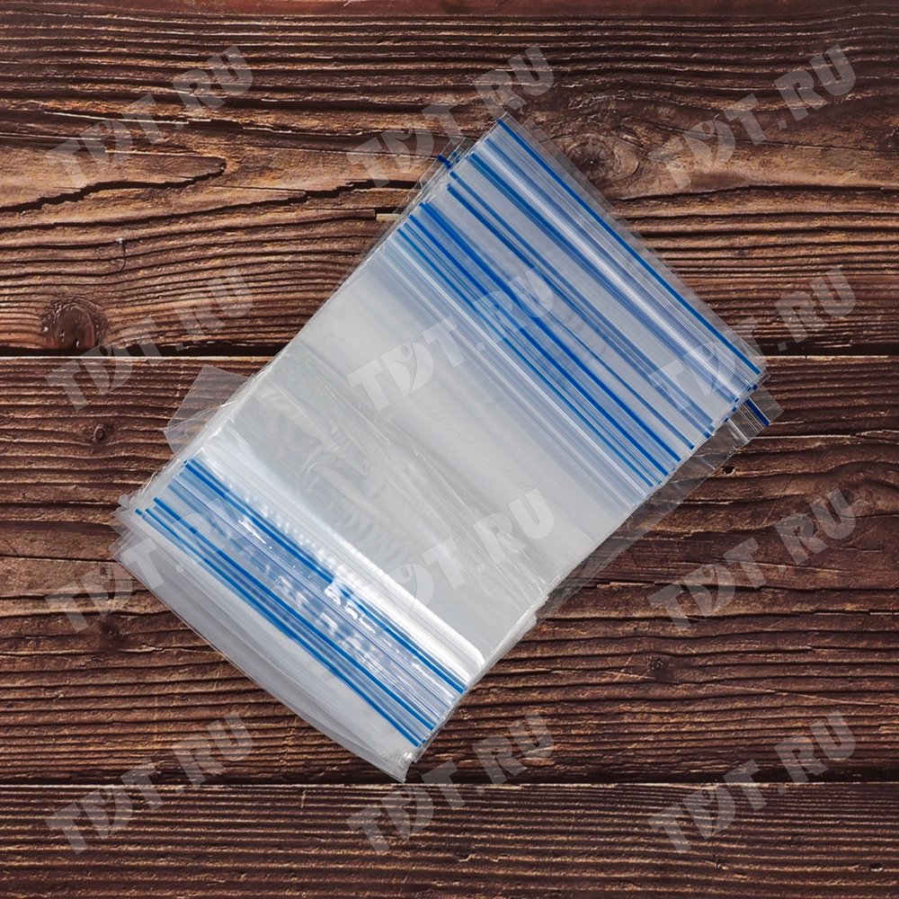 Пакеты Zip Lock, 300*400 мм, 35-40 мкм, 100 шт.