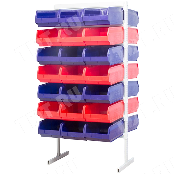 Ящик для склада Palermo PP, синий, 500*310*200 мм