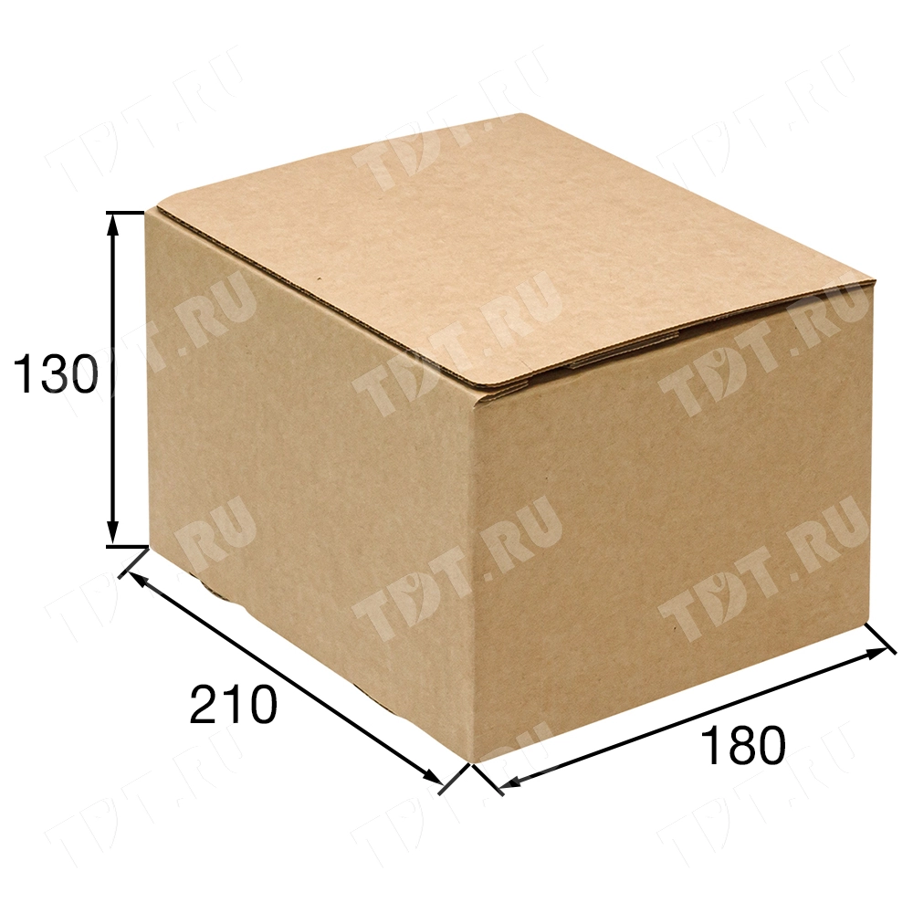 Почтовый короб PS.503 с клеевым клапаном, 210*180*130 мм, Т-23 В