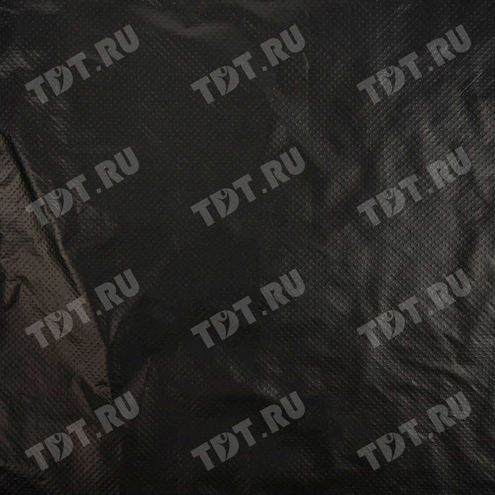 Пакет майка ПНД «WWW» чёрный, 43+20*69см, 33 мкм, 50шт.