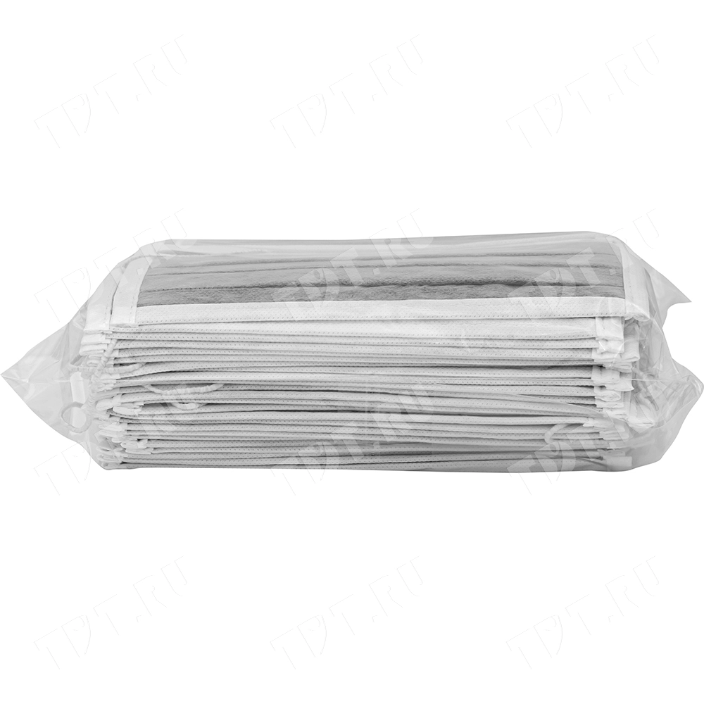 Техническая маска Эконом, трехслойная, 50 шт./уп.