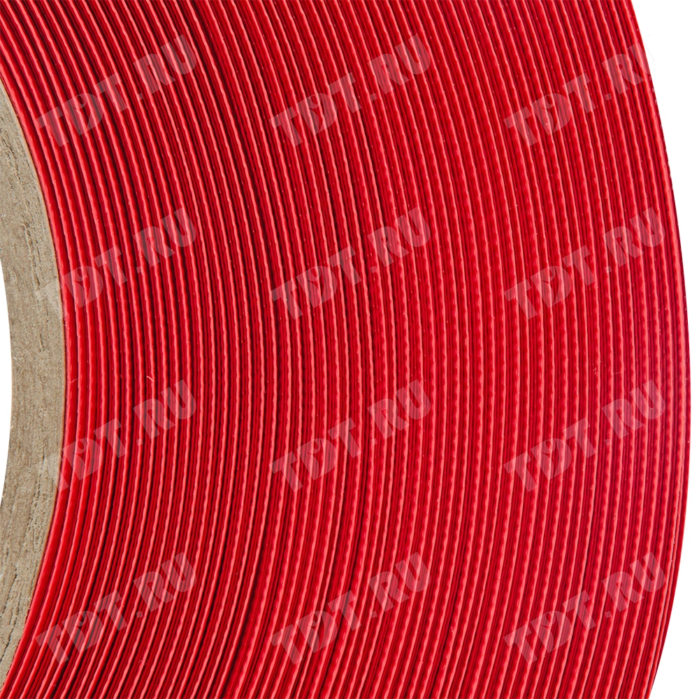 Стреппинг лента полипропиленовая (ПП), 12мм*0.6мм*3000м, красная