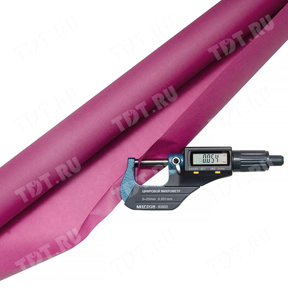 Винно-красный пергамент, 10*0.5 м