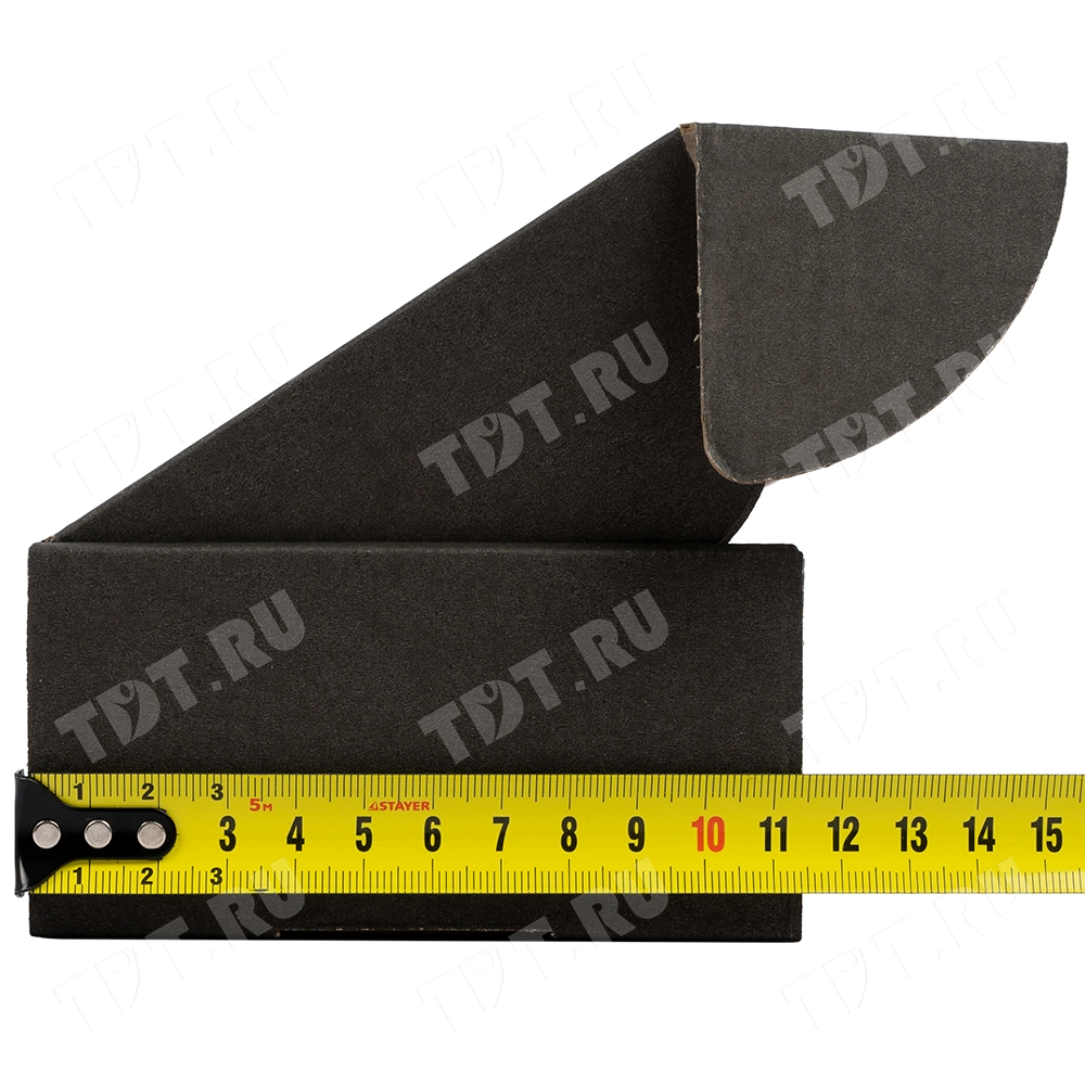 Короб КС-507 МГФ, чёрный, 125*110*55 мм