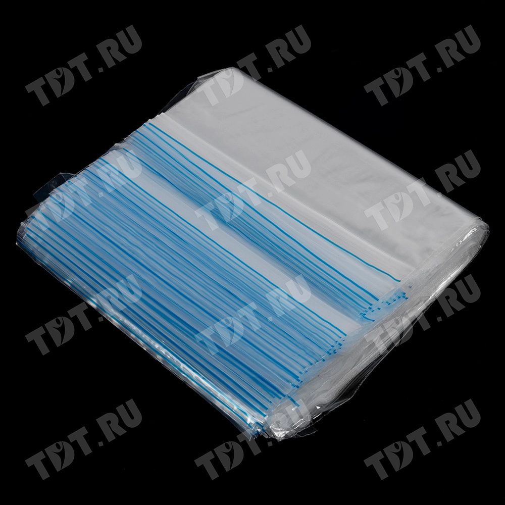 Пакет Zip Lock, прозрачный, 150*200 мм, 35-36 мкм, 100 шт.
