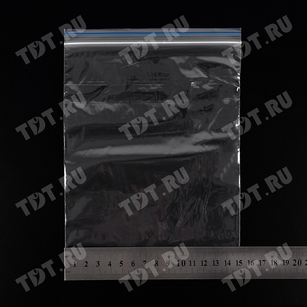 Пакет Zip Lock, прозрачный, 150*200 мм, 35-36 мкм, 100 шт.