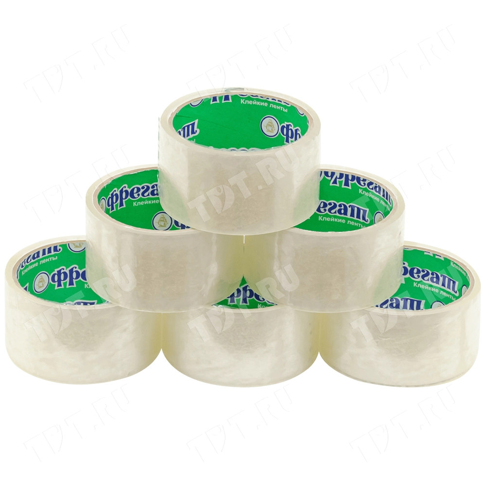 Клейкая лента прозрачная Фрегат, 48мм*24м*43мкм