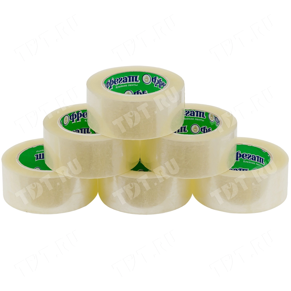 Клейкая лента прозрачная Фрегат, 48мм*132м*40мкм