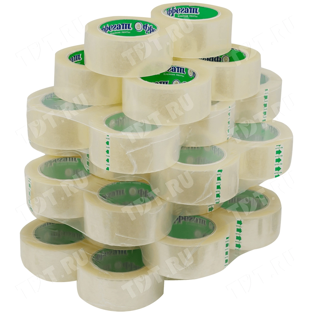 Клейкая лента прозрачная Фрегат, 48мм*132м*40мкм