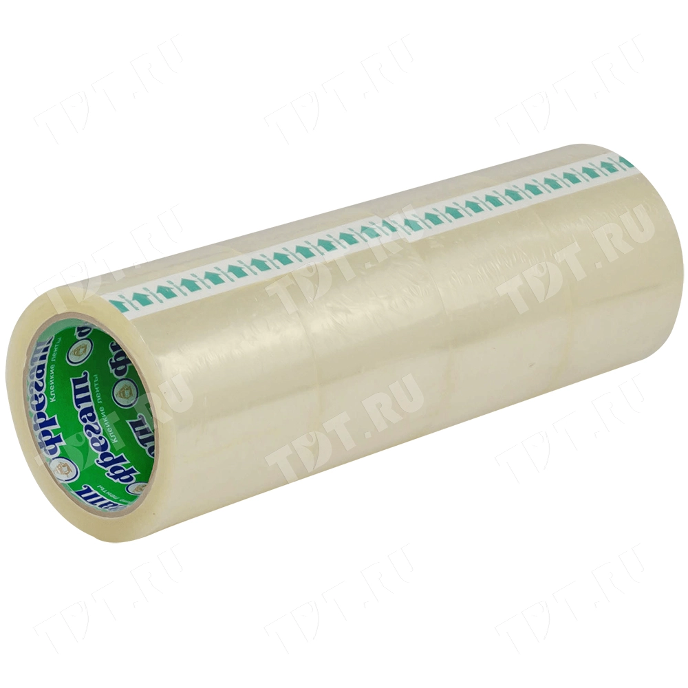 Клейкая лента прозрачная Фрегат, 72мм*66м*43мкм