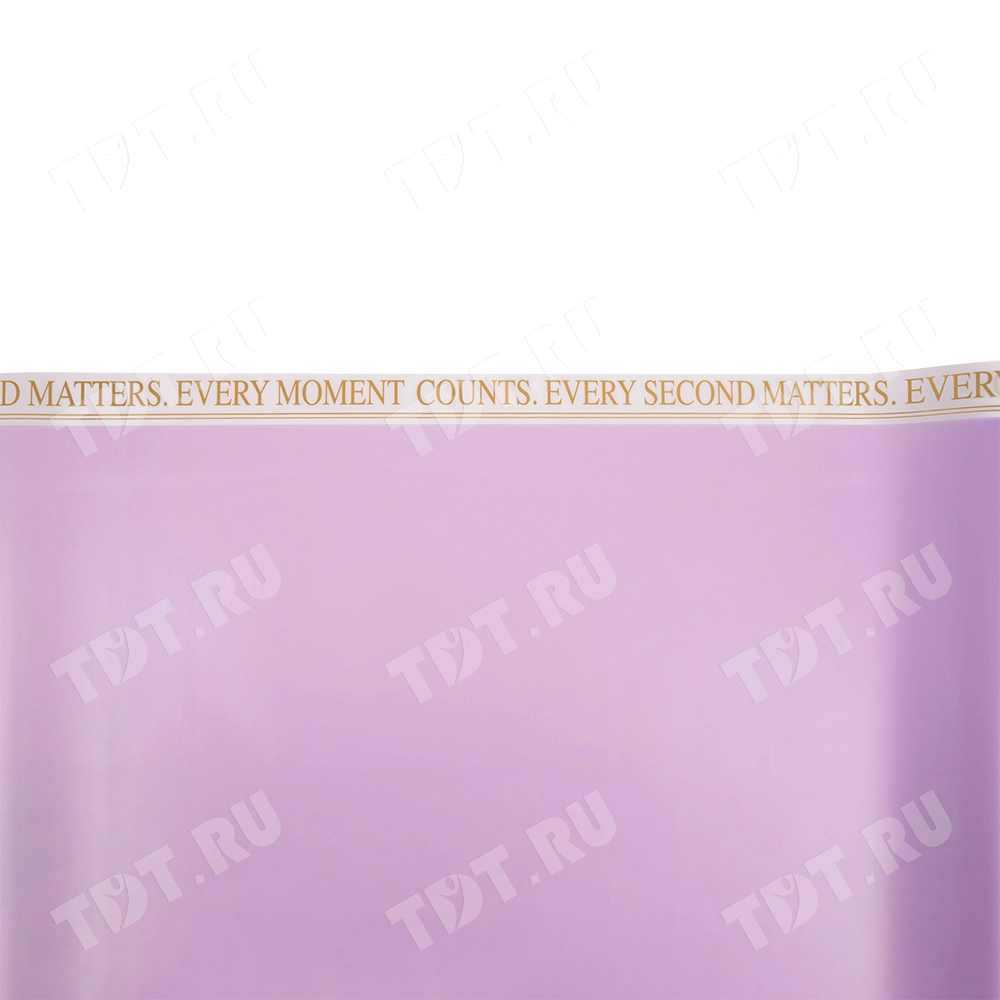 Пленка матовая «Надписи на кайме», сиреневая, 10*0.58 м