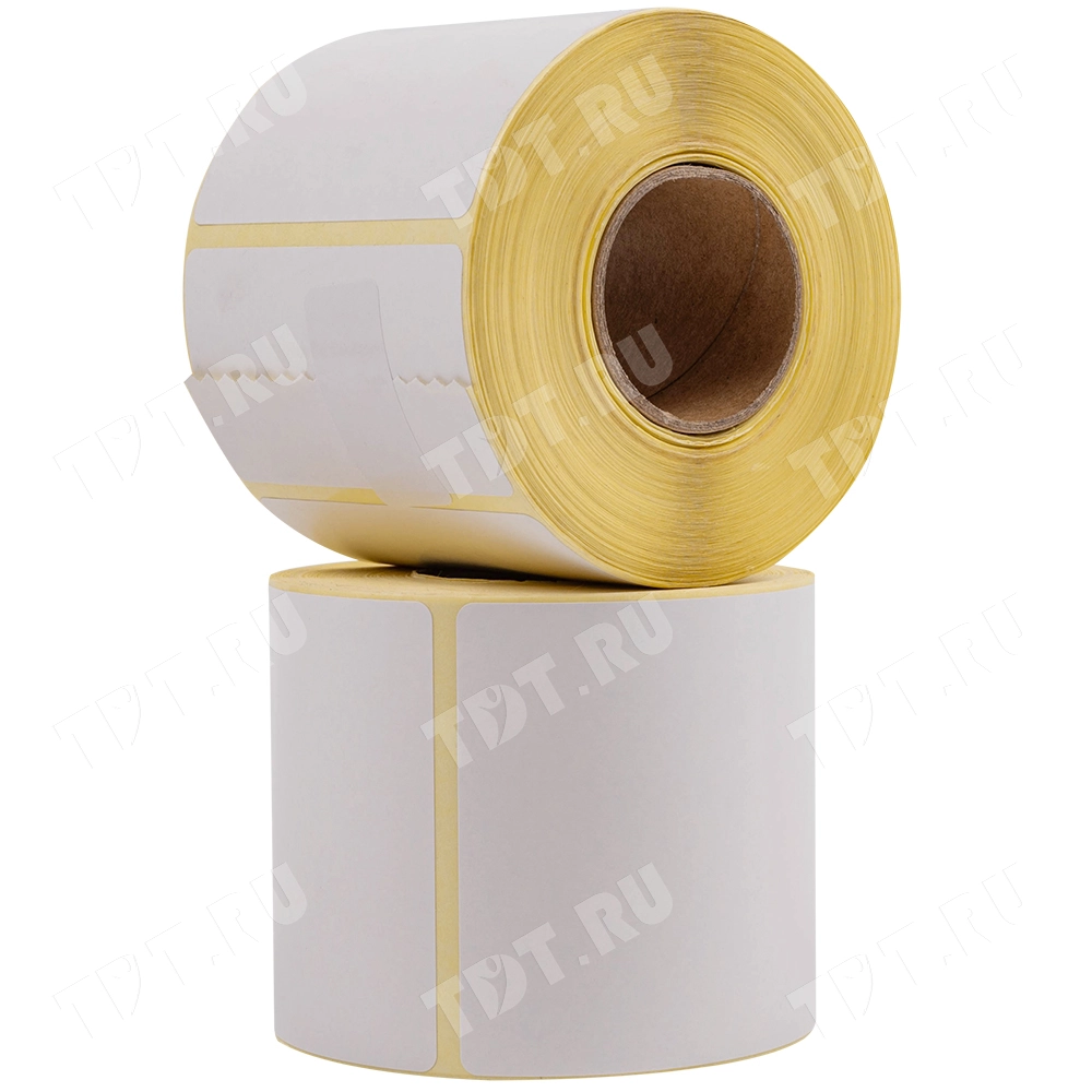 Термотрансферные этикетки ПЛГ 75*120 мм (этикетки для OZON), втулка 40 мм, 300 шт./рол.