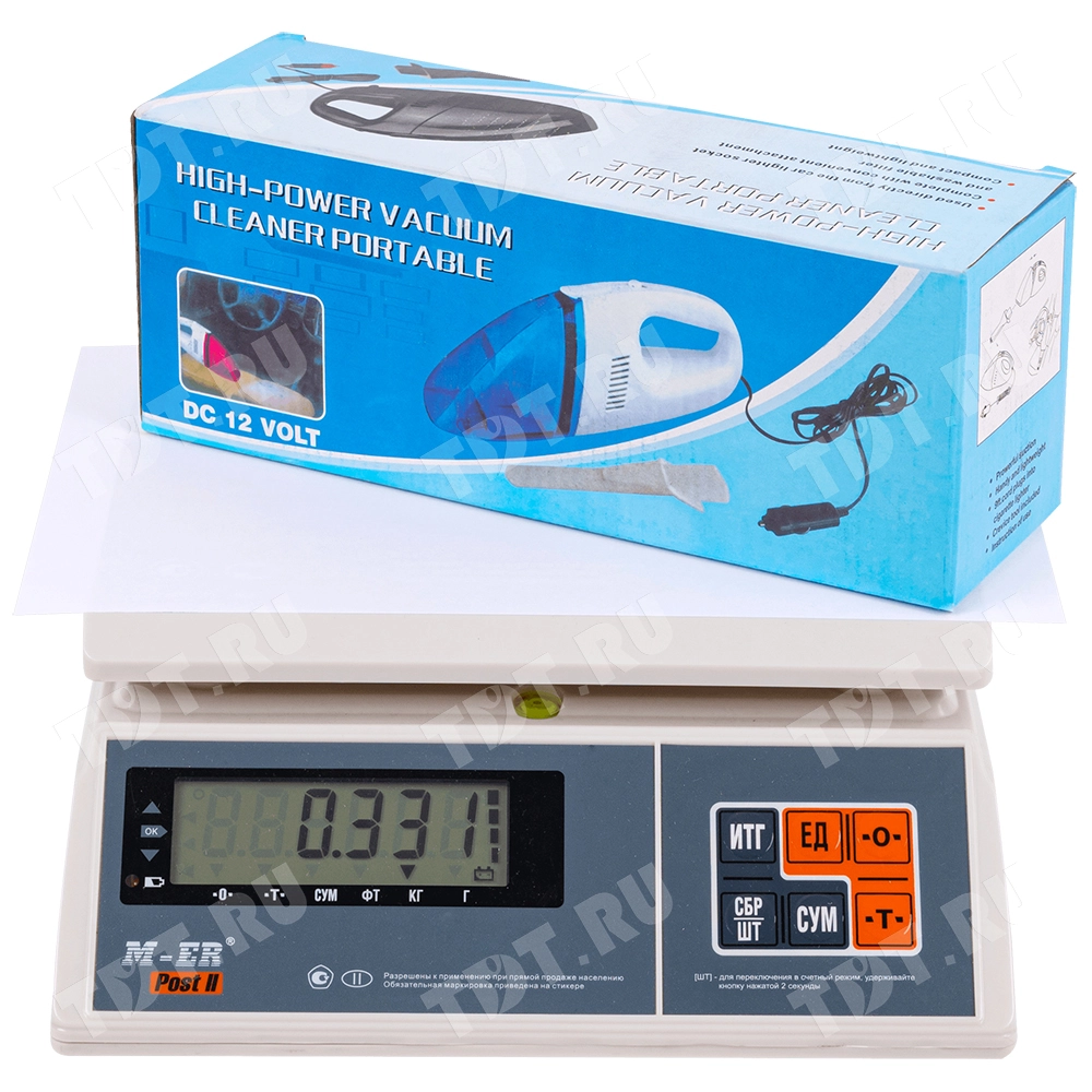 Автомобильный пылесос Auto Vacuum cleaner, ручной