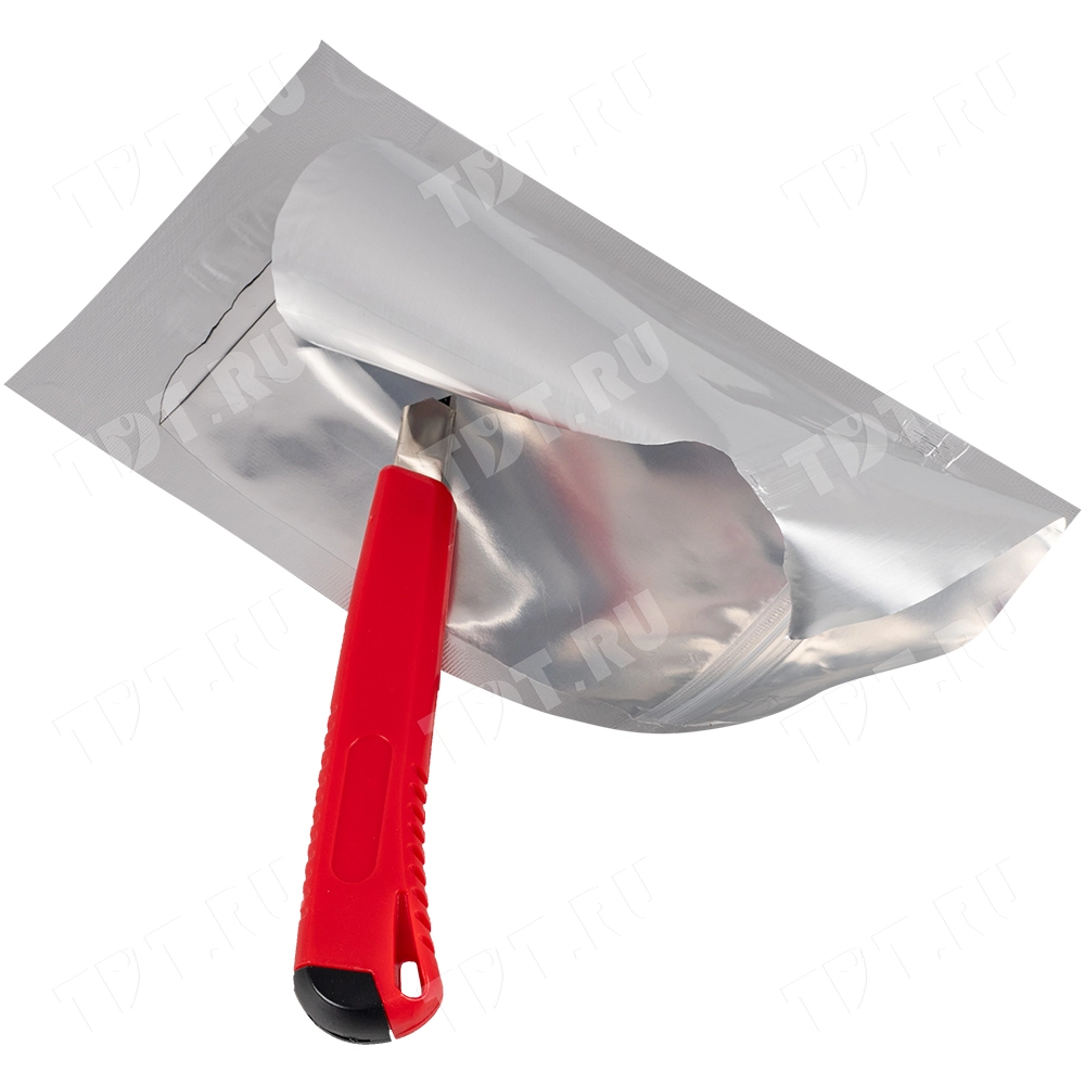 Фольгированный дой-пак с zip lock, серебристый, 10*15+3 см, 93 мкм, 100 шт.