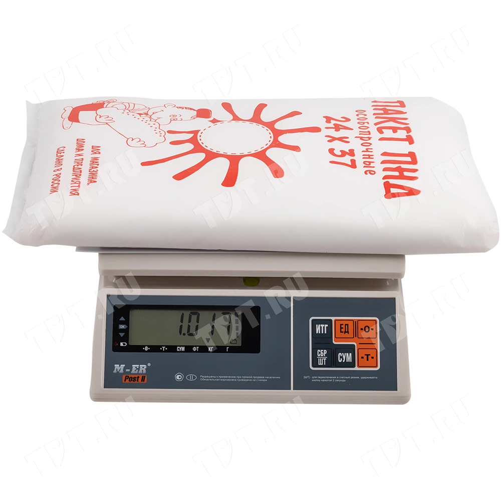 Пакеты фасовочные ПНД в пластах, особопрочные, 24*37см, 14 мкм