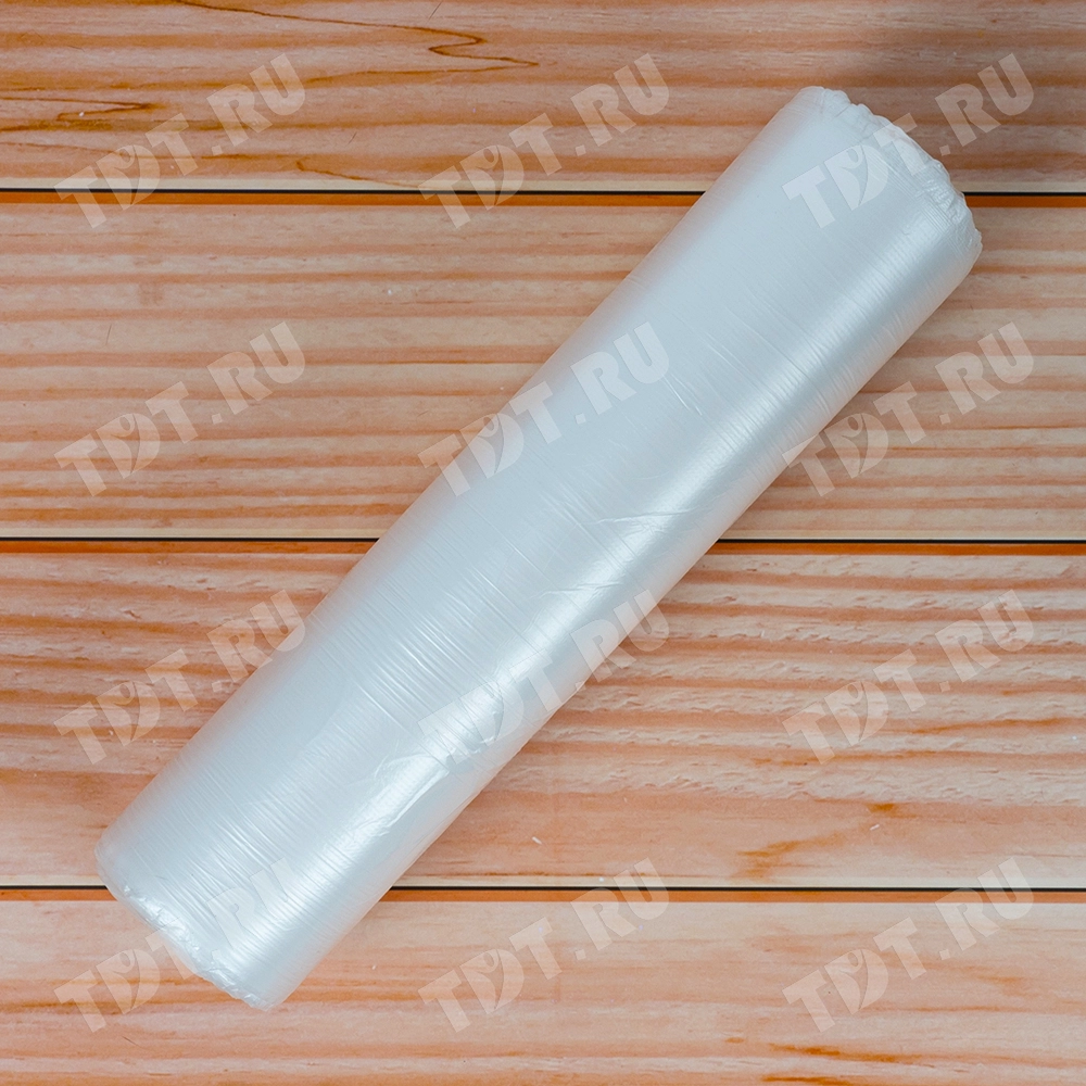 Пакеты фасовочные ПНД в рулоне на шпуле, 8/Р5, 25*40см, 8 мкм, 450 шт.