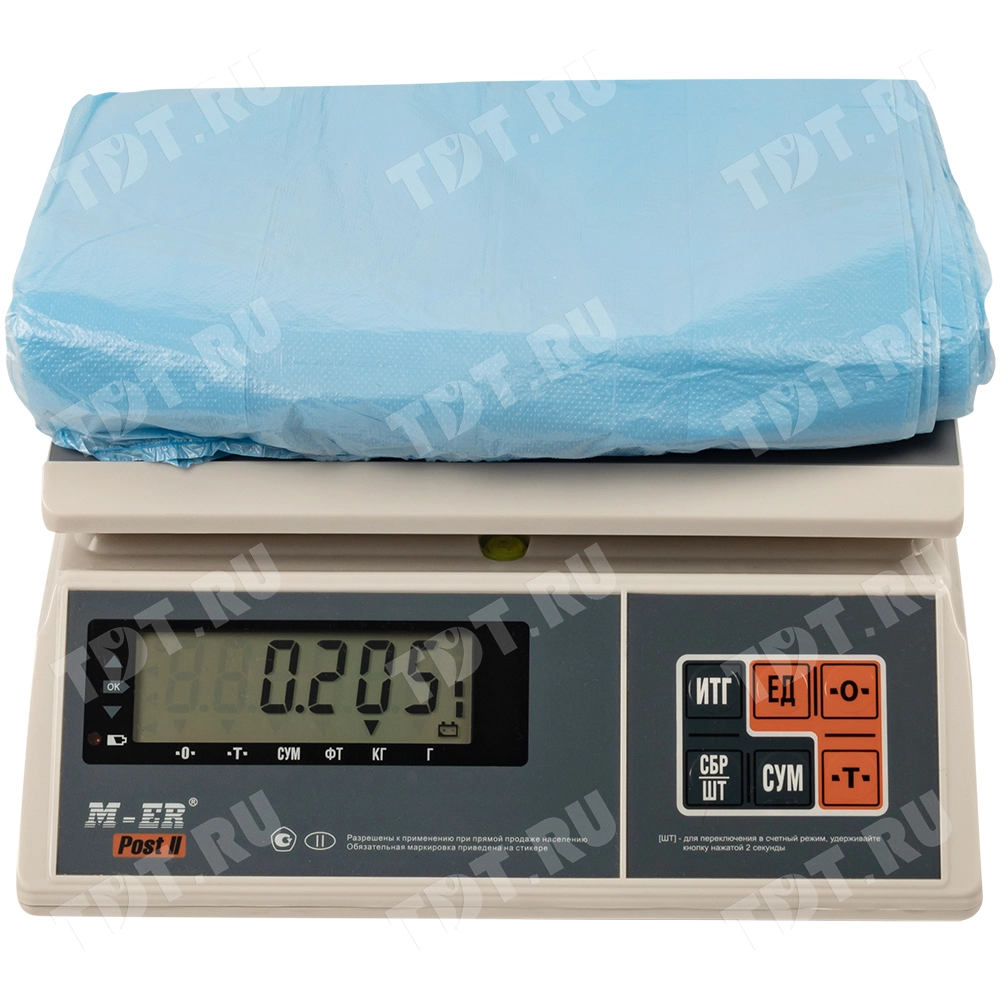 Пакет майка ПНД цветной в ассортименте, 24+12*44см, 8 мкм, 100шт.