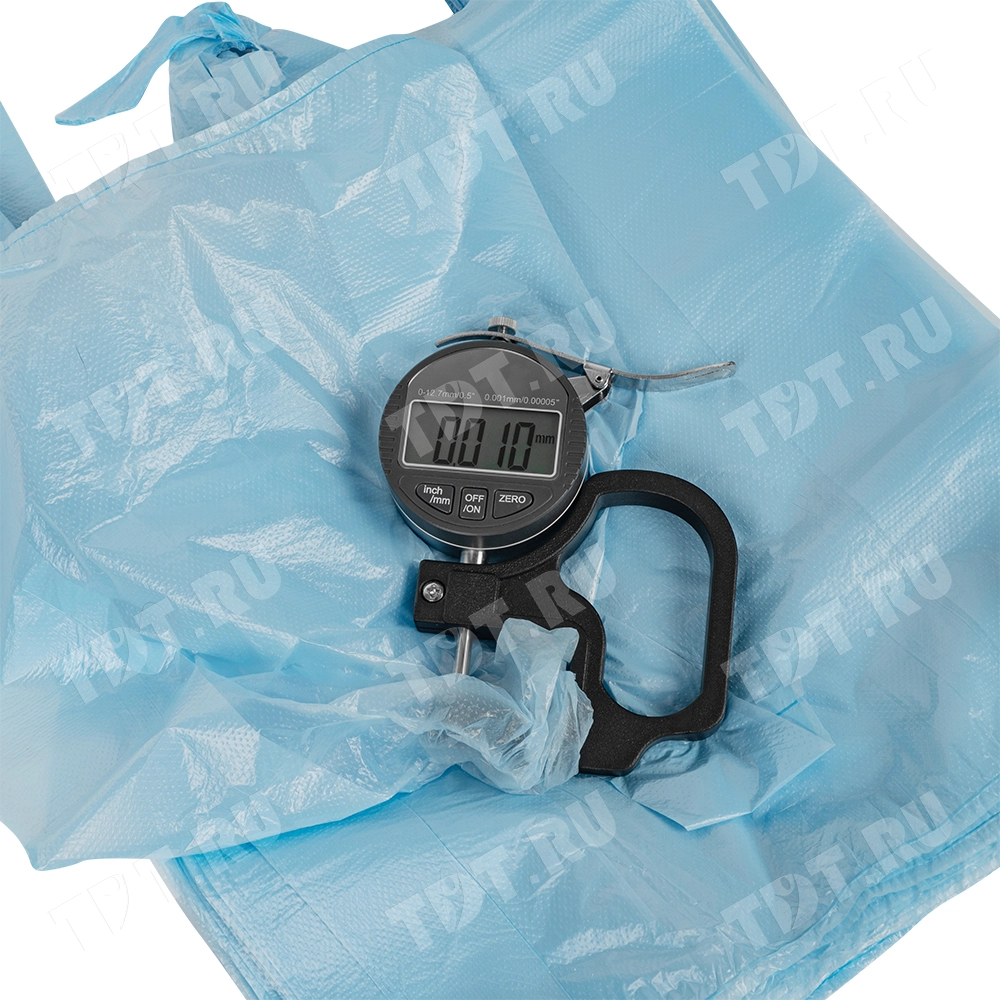 Пакет майка ПНД цветной в ассортименте, 24+12*44см, 8 мкм, 100шт.