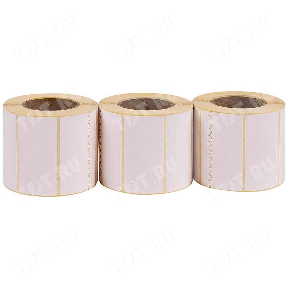 Термоэтикетки самоклеящиеся ЭКО 58*30 мм, втулка 40 мм, 700 шт./рол.